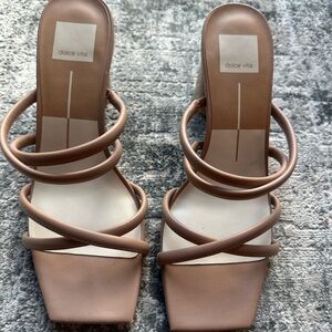 Dolce Vita Women's Brown Strappy Heels
